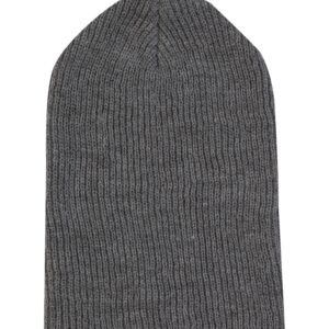 ATC™ EVERYDAY RIB KNIT SLOUCH BEANIE - Charcoal Heather* - OSFA