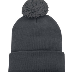 ATC™ EVERYDAY POM POM CUFF TOQUE - Iron Grey - OSFA