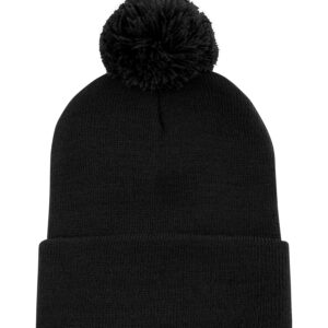 ATC™ EVERYDAY POM POM CUFF TOQUE - Black - OSFA