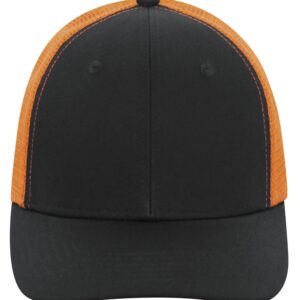 ATC™ EVERYDAY SNAPBACK TRUCKER CAP - Black/Orange - OSFA
