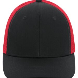 ATC™ EVERYDAY SNAPBACK TRUCKER CAP - Black/Red - OSFA