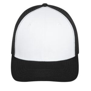 ATC™ EVERYDAY SNAPBACK TRUCKER CAP - White/Black - OSFA