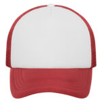 ATC™ 5-PANEL FOAM TRUCKER CAP - White/Red - OSFA