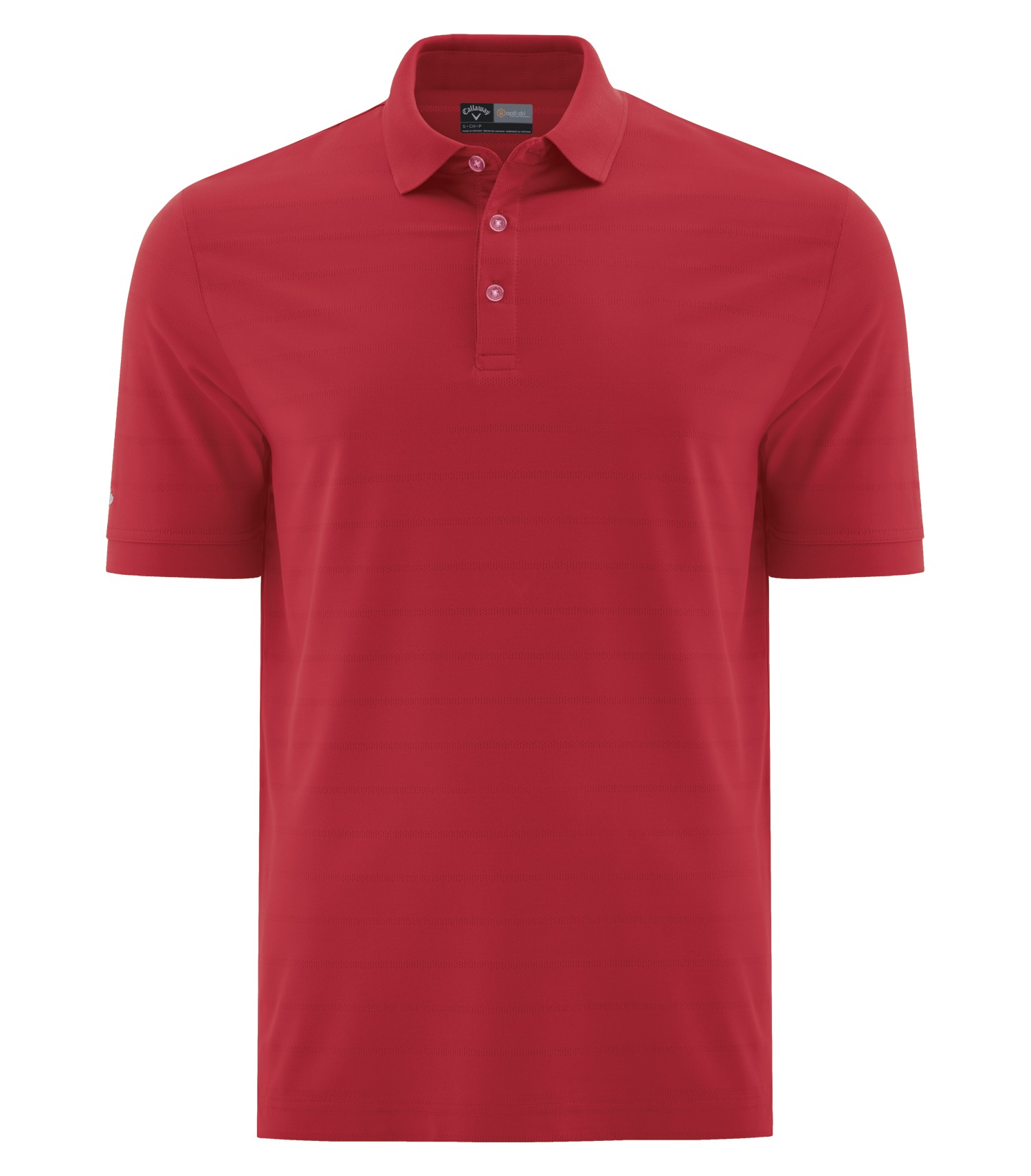 CALLAWAY OPTI-VENT POLO - Salsa Red - 2XL