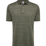 CALLAWAY BROKEN STRIPE TEXTURE POLO - Hedge Green - 2XL