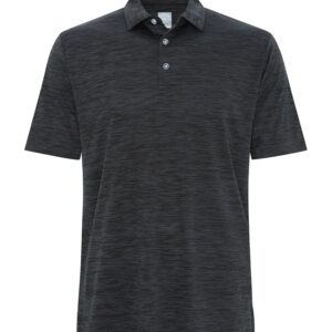CALLAWAY BROKEN STRIPE TEXTURE POLO - Black - 2XL