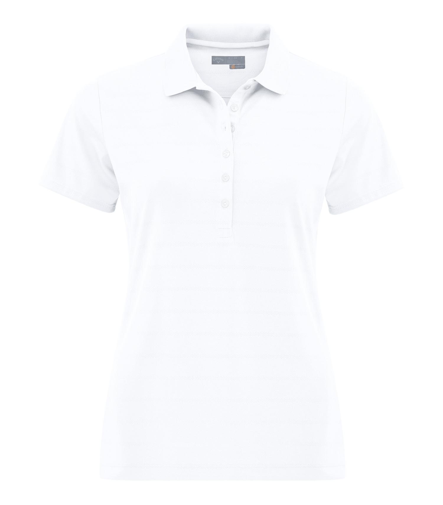 CALLAWAY OPTI-VENT LADIES' POLO - Bright White - L