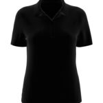CALLAWAY ECO HORIZONTAL TEXTURED LADIES’ POLO - Black - 2XL