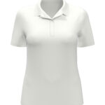 CALLAWAY ECO HORIZONTAL TEXTURED LADIES’ POLO - White - 2XL
