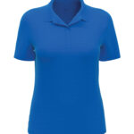 CALLAWAY ECO HORIZONTAL TEXTURED LADIES’ POLO - Magnetic Blue - XL