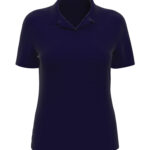 CALLAWAY ECO HORIZONTAL TEXTURED LADIES’ POLO - Peacoat Navy - S