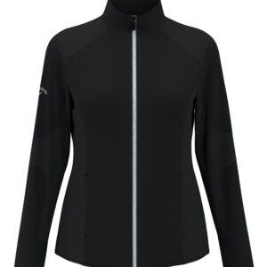 CALLAWAY FULL ZIP OTTOMAN LADIES' JACKET - Black - 2XL