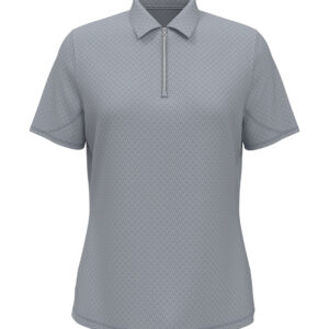 CALLAWAY ALL-OVER STITCHED CHEV LADIES’ POLO - Tradewinds - L