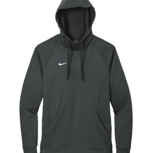 NIKE Therma-FIT FLEECE PULLOVER HOODIE - Team Anthracite - 2XL