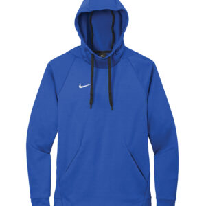 NIKE Therma-FIT FLEECE PULLOVER HOODIE - Team Royal - M