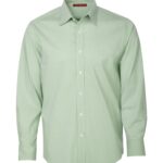 COAL HARBOUR® MINI STRIPE STRETCH WOVEN SHIRT - Wintergreen - S