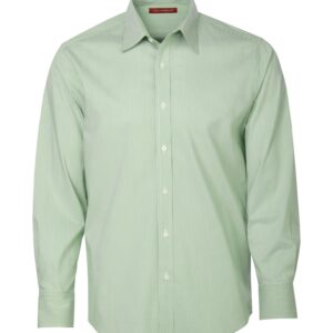 COAL HARBOUR® MINI STRIPE STRETCH WOVEN SHIRT - Wintergreen - 2XL