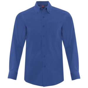COAL HARBOUR® EVERYDAY LONG SLEEVE WOVEN SHIRT - True Royal - 2XL