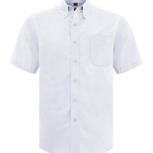 COAL HARBOUR® EVERYDAY SHORT SLEEVE WOVEN SHIRT - True White - 2XL