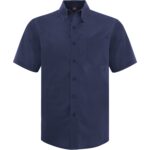 COAL HARBOUR® EVERYDAY SHORT SLEEVE WOVEN SHIRT - True Navy - 2XL