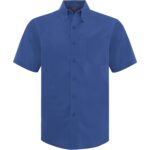 COAL HARBOUR® EVERYDAY SHORT SLEEVE WOVEN SHIRT - True Royal - XL