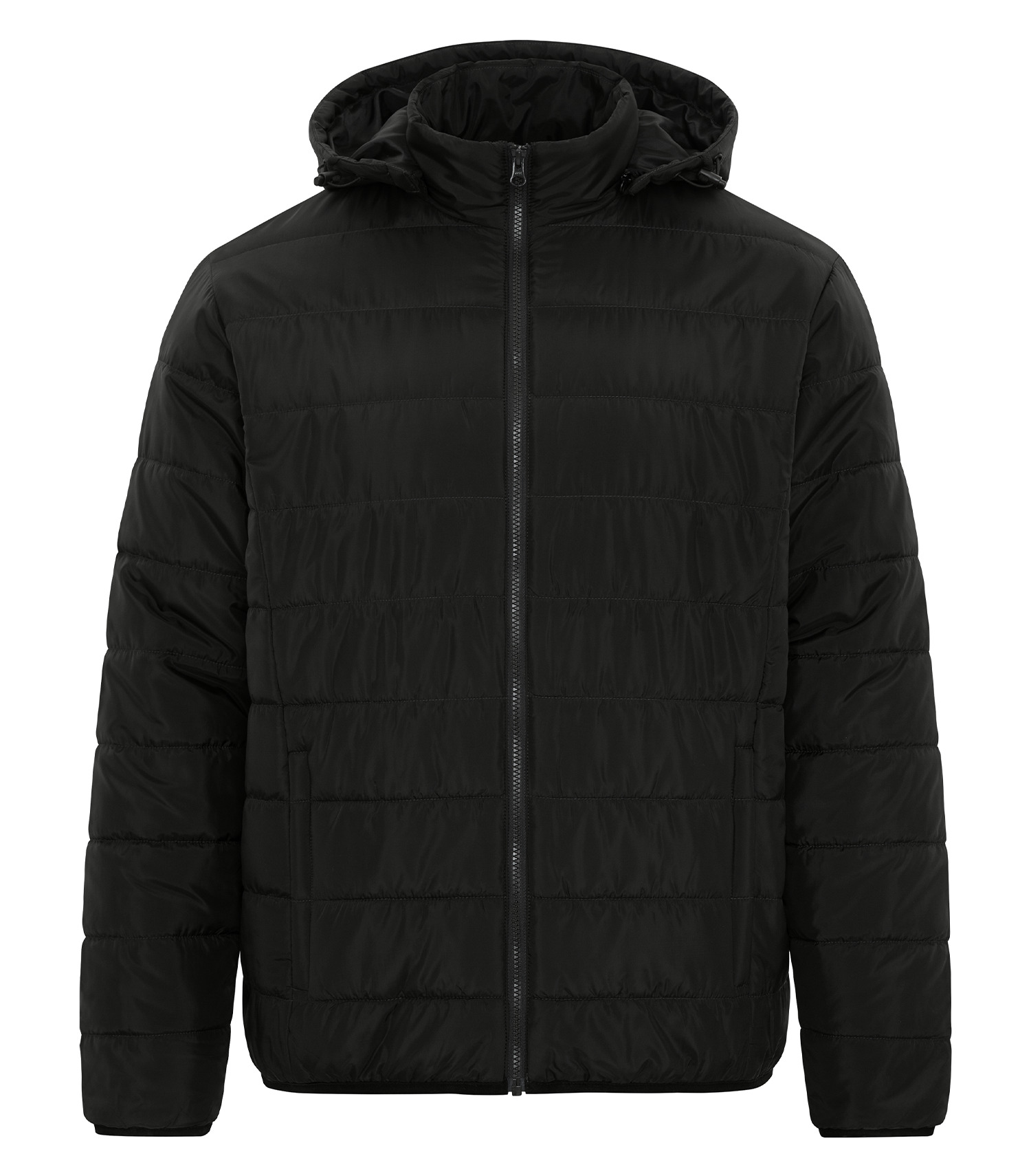 DRYFRAME® ESSENTIAL HOODED INSULATED JACKET - Black - 3XL