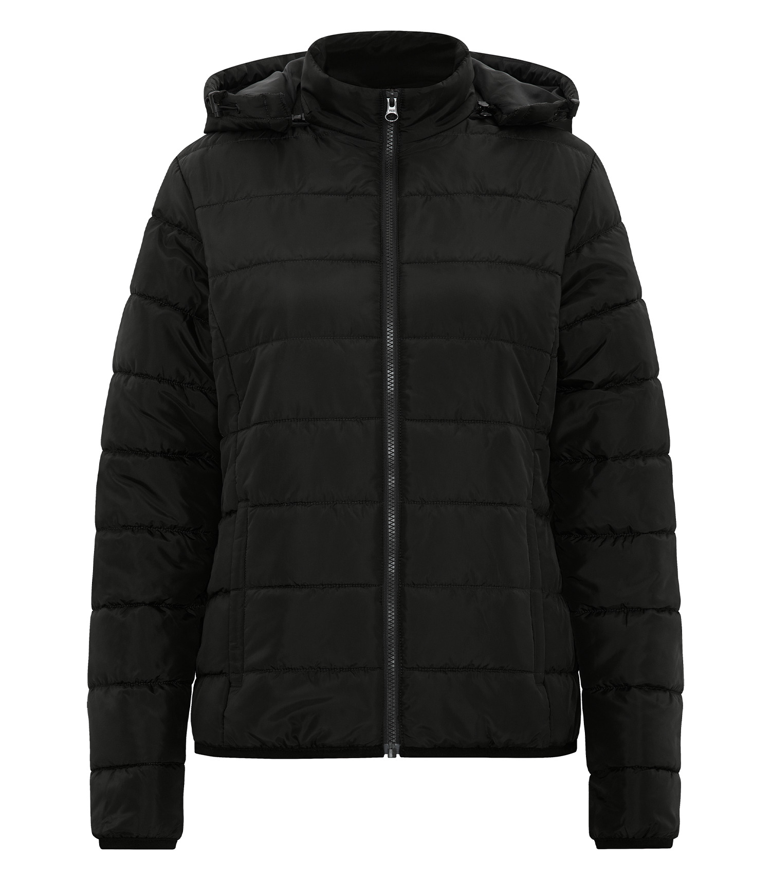 DRYFRAME® ESSENTIAL HOODED INSULATED LADIES' JACKET - Black - M