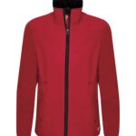 DRYFRAME® MICRO RIPSTOP TECH WATER RESISTANT FLEECE LINED LADIES' JACKET - Jester Red - XS