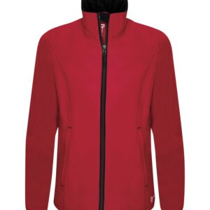 DRYFRAME® MICRO RIPSTOP TECH WATER RESISTANT FLEECE LINED LADIES' JACKET - Jester Red - 2XL