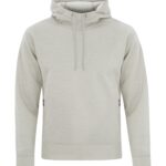 DRYFRAME® DRY TECH WATER RESISTANT FLEECE PULLOVER HOODIE - Glacier Heather - XS