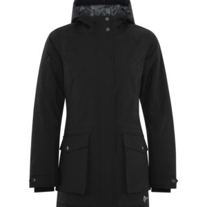 DRYFRAME® DRY TECH INSULATED WATERPROOF LADIES' PARKA - Black - 2XL