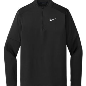 NIKE Dri-FIT ELEMENT 1/2 ZIP TOP - Black - 2XL