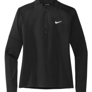 NIKE Dri-FIT ELEMENT 1/2 ZIP LADIES' TOP - Black - 2XL