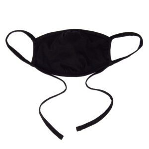ATC™ EUROSPUN® MULTI-LAYER ADJUSTABLE FACE MASK - Black - OSFA