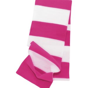 ATC™ EVERYDAY POCKET SCARF - Pink Raspberry/White - OSFA