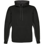 ATC™ GAME DAY™ FLEECE COLOUR BLOCK HOODIE - Black/Charcoal - L