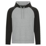 ATC™ GAME DAY™ FLEECE TWO TONE HOODIE - Athletic Grey/Black - 3XL