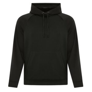 ATC™ GAME DAY™ FLEECE TWO TONE HOODIE - Black/Black - 2XL