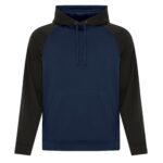 ATC™ GAME DAY™ FLEECE TWO TONE HOODIE - True Navy/Black - 4XL