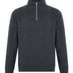 ATC™ ESACTIVE® VINTAGE 1/4 ZIP SWEATSHIRT - Black Heather* - 3XL