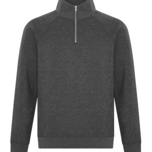 ATC™ ESACTIVE® VINTAGE 1/4 ZIP SWEATSHIRT - Charcoal Heather - 2XL