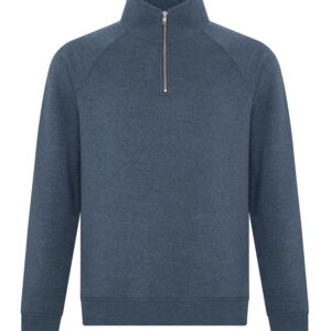 ATC™ ESACTIVE® VINTAGE 1/4 ZIP SWEATSHIRT - Navy Heather - 2XL