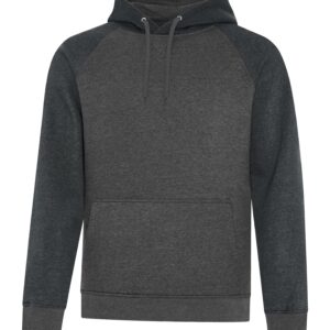 ATC™ ESACTIVE® VINTAGE TWO TONE HOODIE - Black Heather*/Charcoal Heather - 2XL