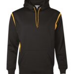 ATC™ PTECH® FLEECE VarCITY HOODIE - Black/Gold - M