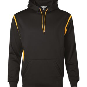 ATC™ PTECH® FLEECE VarCITY HOODIE - Black/Gold - 2XL