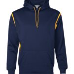 ATC™ PTECH® FLEECE VarCITY HOODIE - True Navy/Gold - L