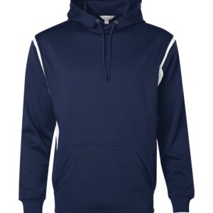 ATC™ PTECH® FLEECE VarCITY HOODIE - True Navy/White - 2XL