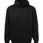 ATC™ PTECH® FLEECE HOODIE - Black - XS