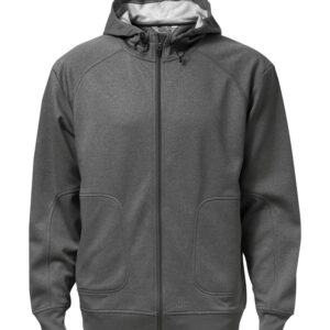 ATC™ PTECH® FLEECE HOODED JACKET - Charcoal Heather - 2XL