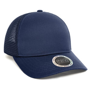 INIVI TENFOUR 2 PANEL TRUCKER CAP - Navy/Navy - OSFA